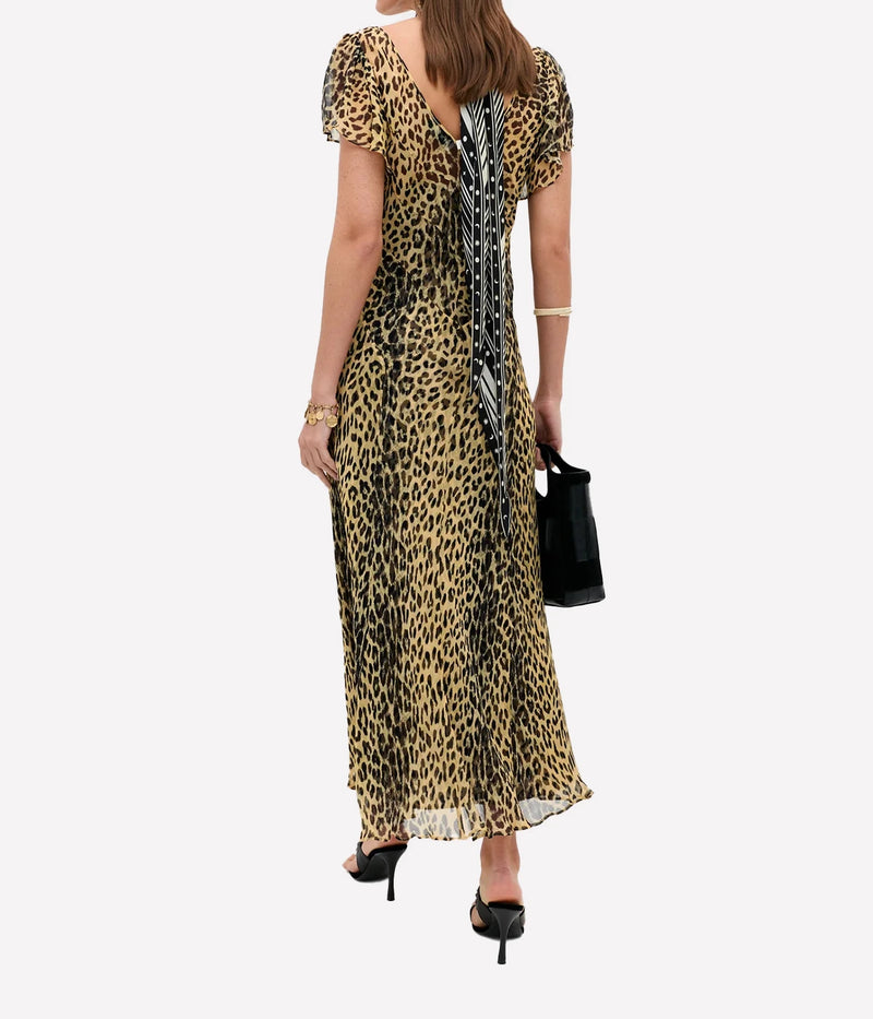 Bexley Dress In Nina Leopard Brown