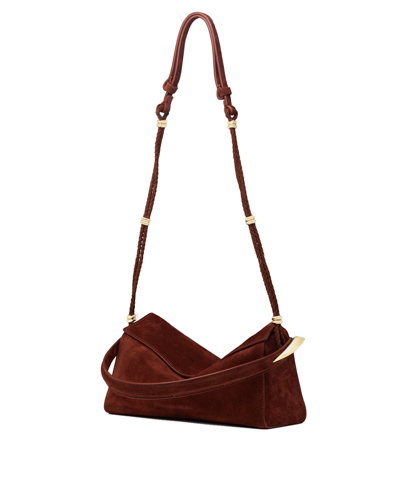Elif Satin Calf Bag in SANGRIA