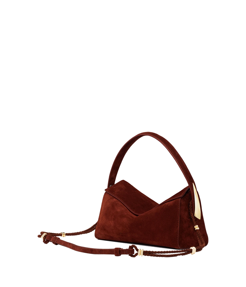 Elif Satin Calf Bag in SANGRIA