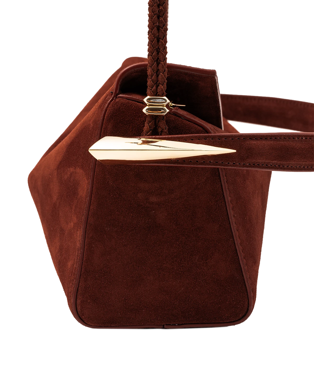 Elif Satin Calf Bag in SANGRIA