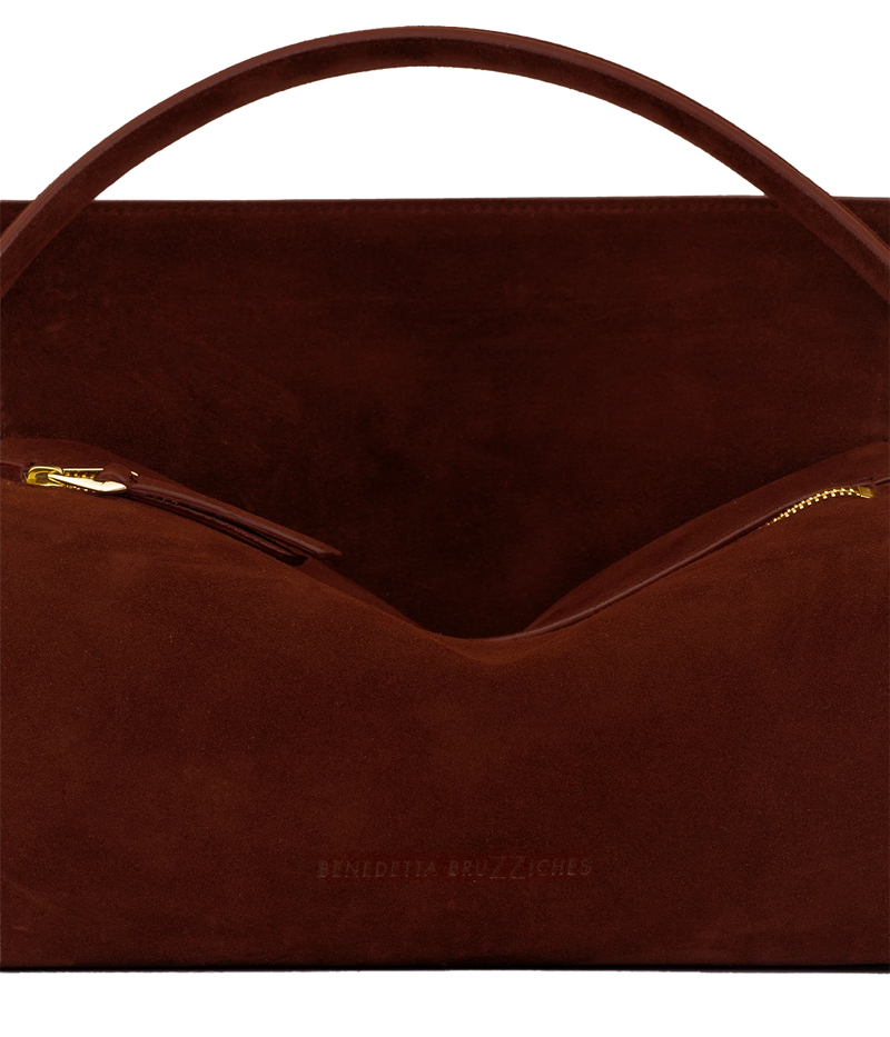 Elif Satin Calf Bag in SANGRIA
