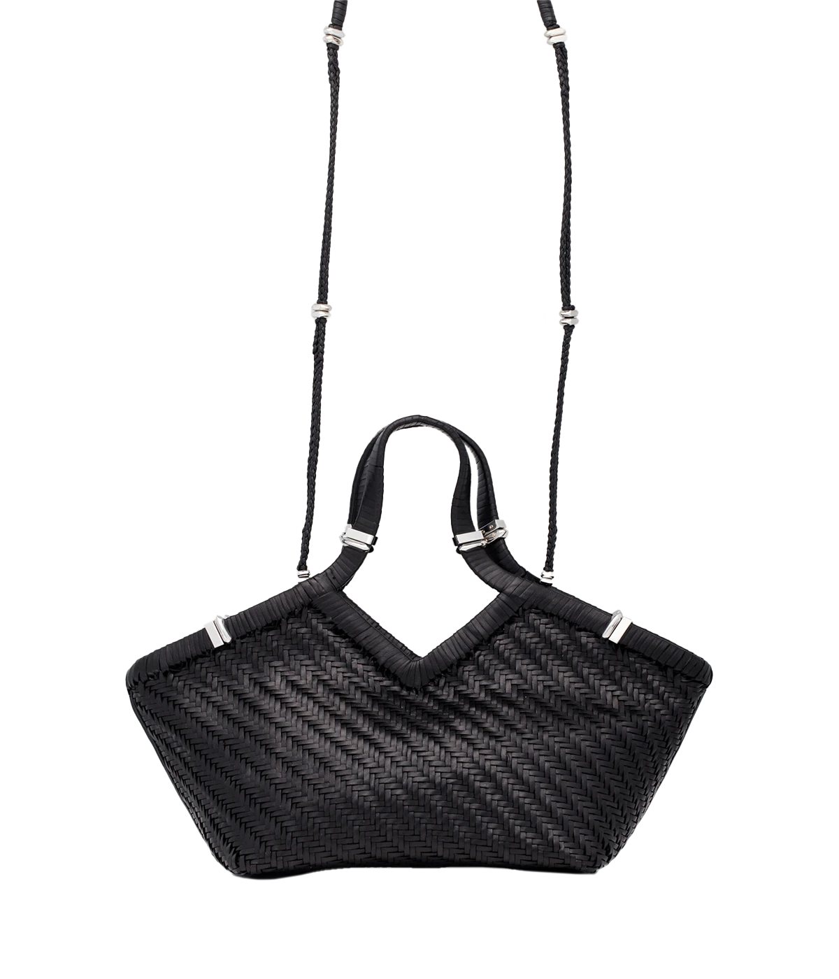 Usha Buffalo leather Bag in Nightly