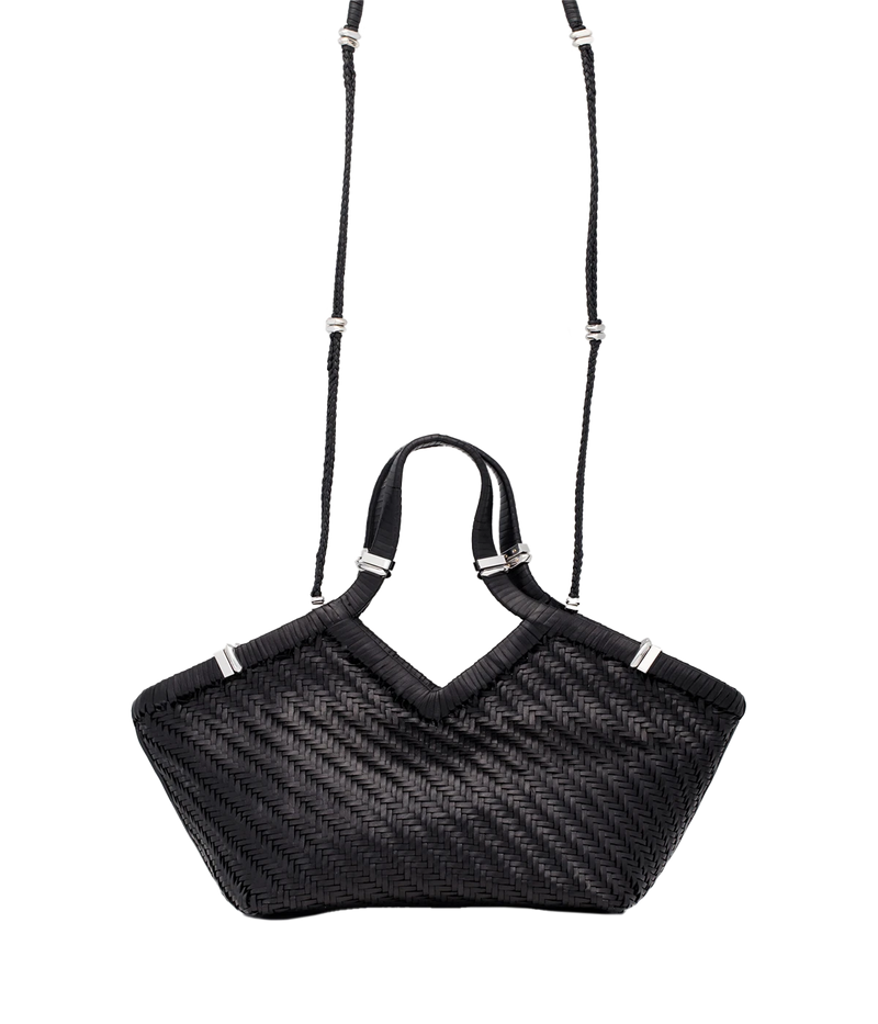 Usha Buffalo leather Bag in Nightly