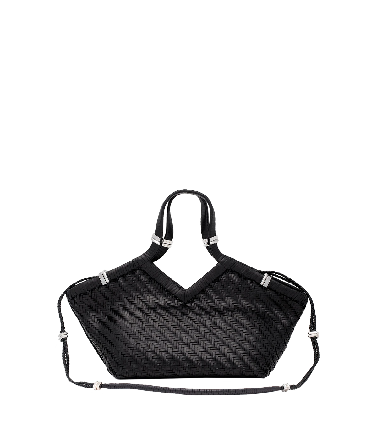 Usha Buffalo leather Bag in Nightly