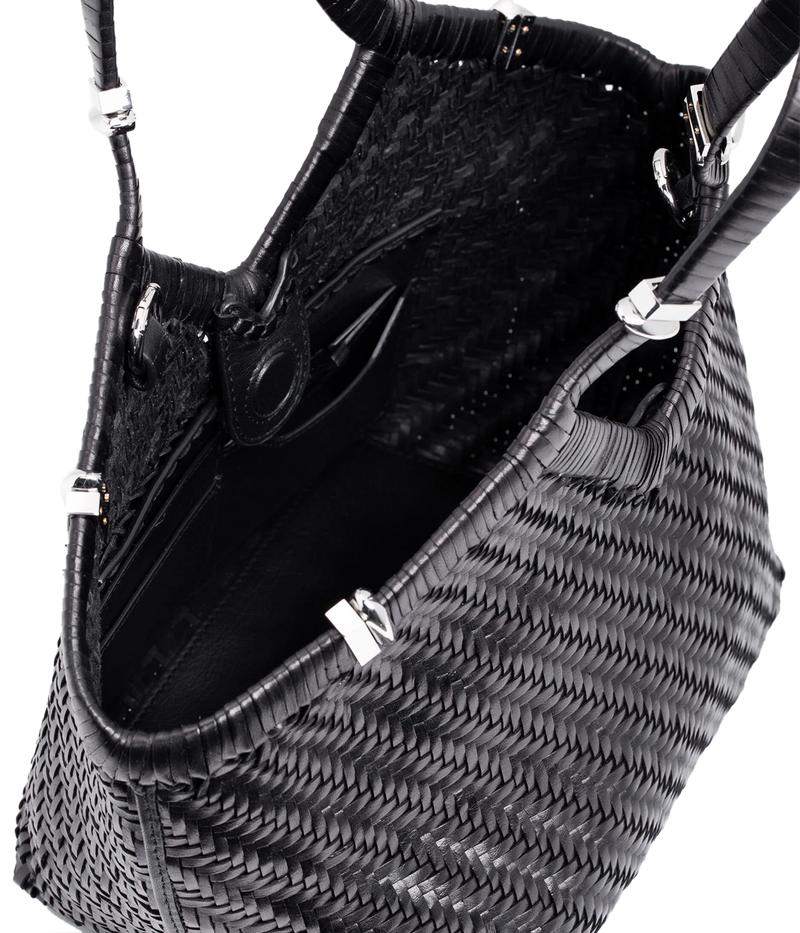 Usha Buffalo leather Bag in Nightly