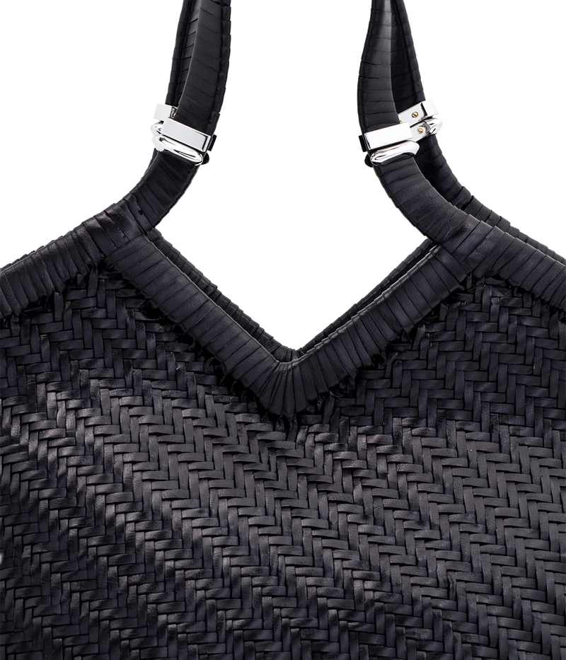 Usha Buffalo leather Bag in Nightly