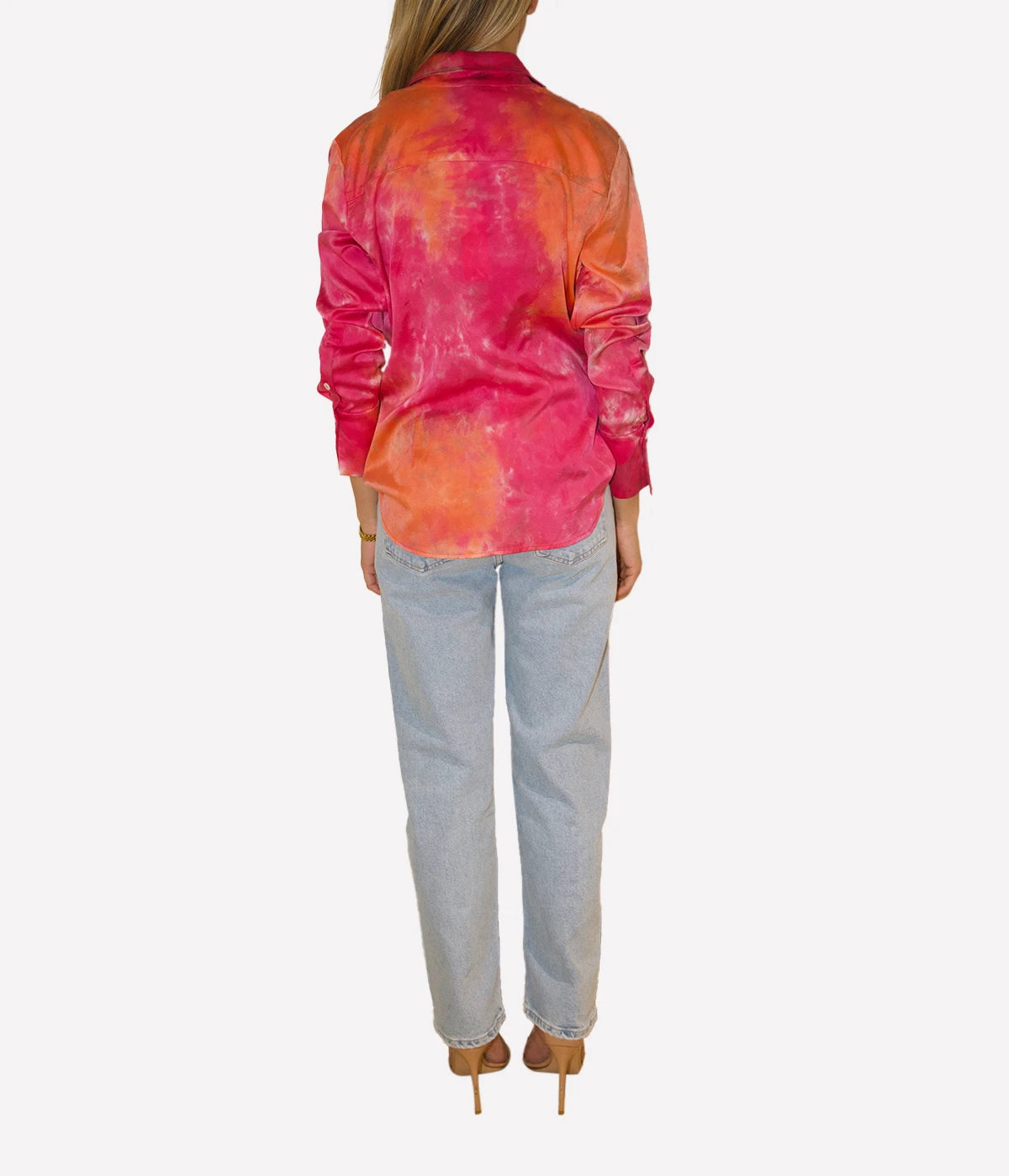 *FINAL SALE* Long Sleeve Blouse in Hawaiian Hues