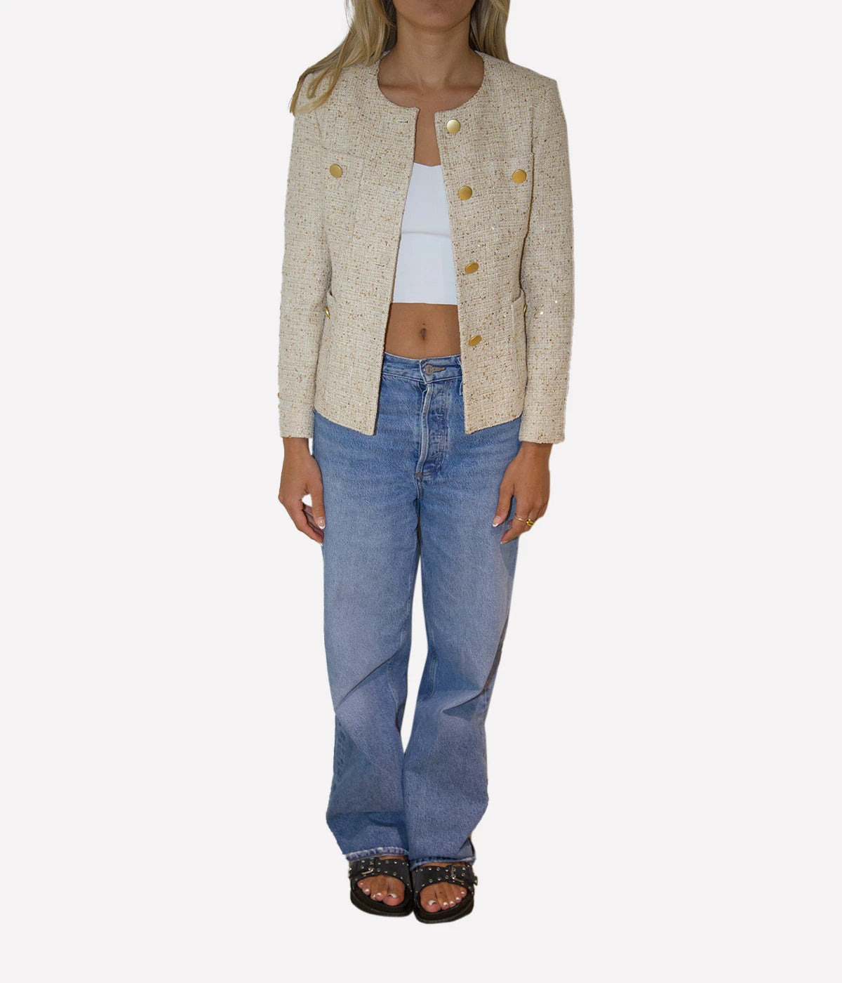 *FINAL SALE* Beverly Blazer in Avano