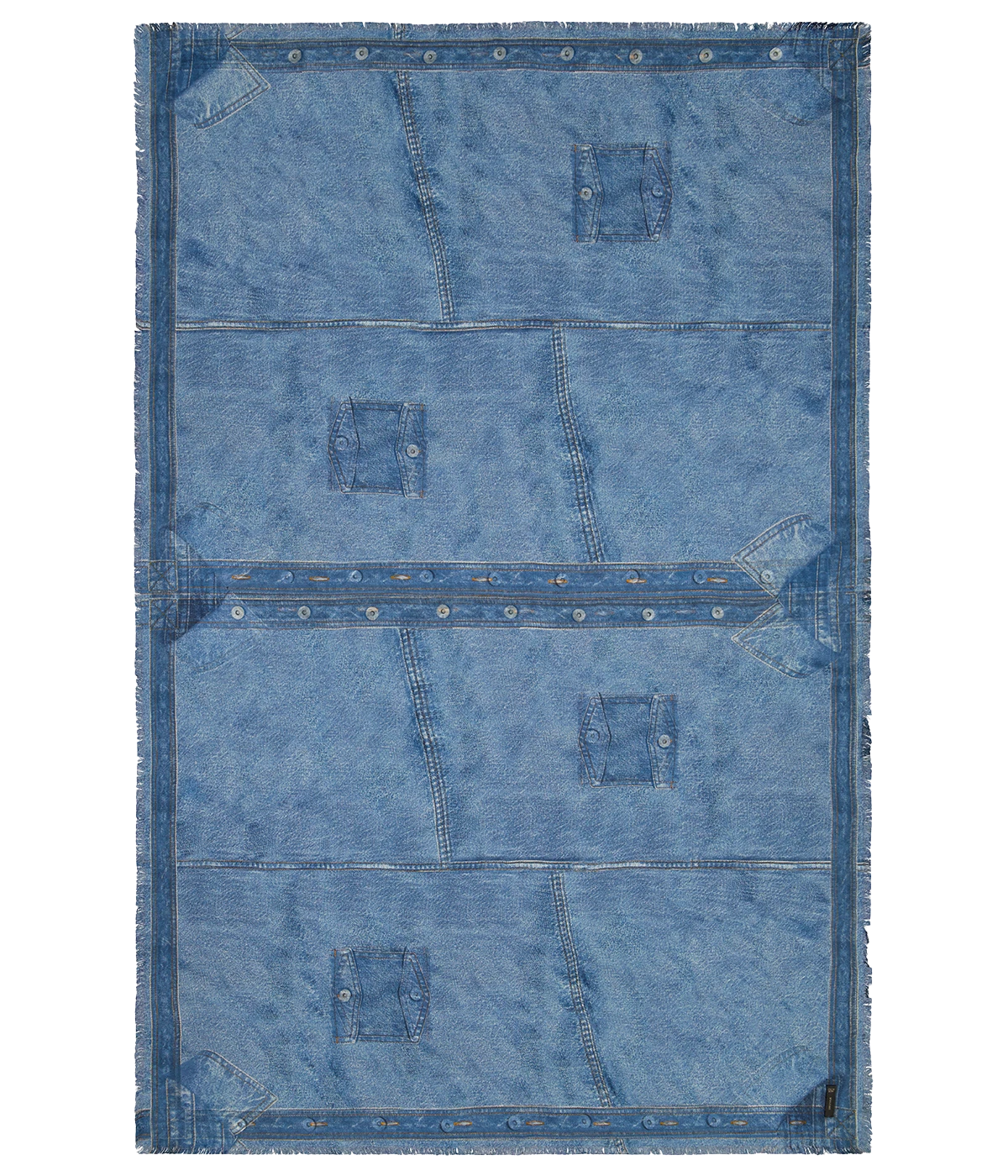 Jeans Shirt Scarf