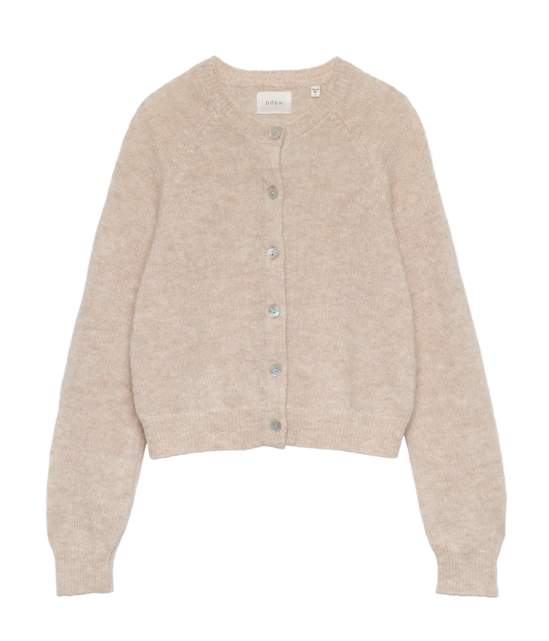 Petra Cardigan In Hazelnut Creme