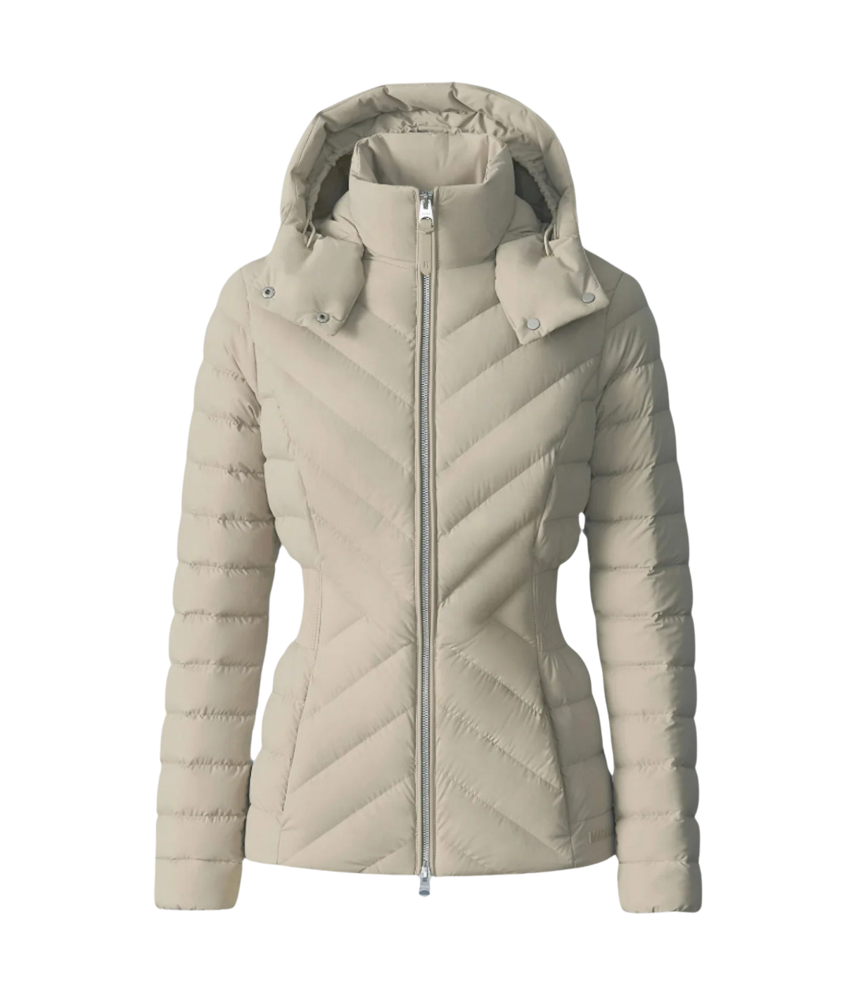Idalee Puffer Jacket in Light Camel