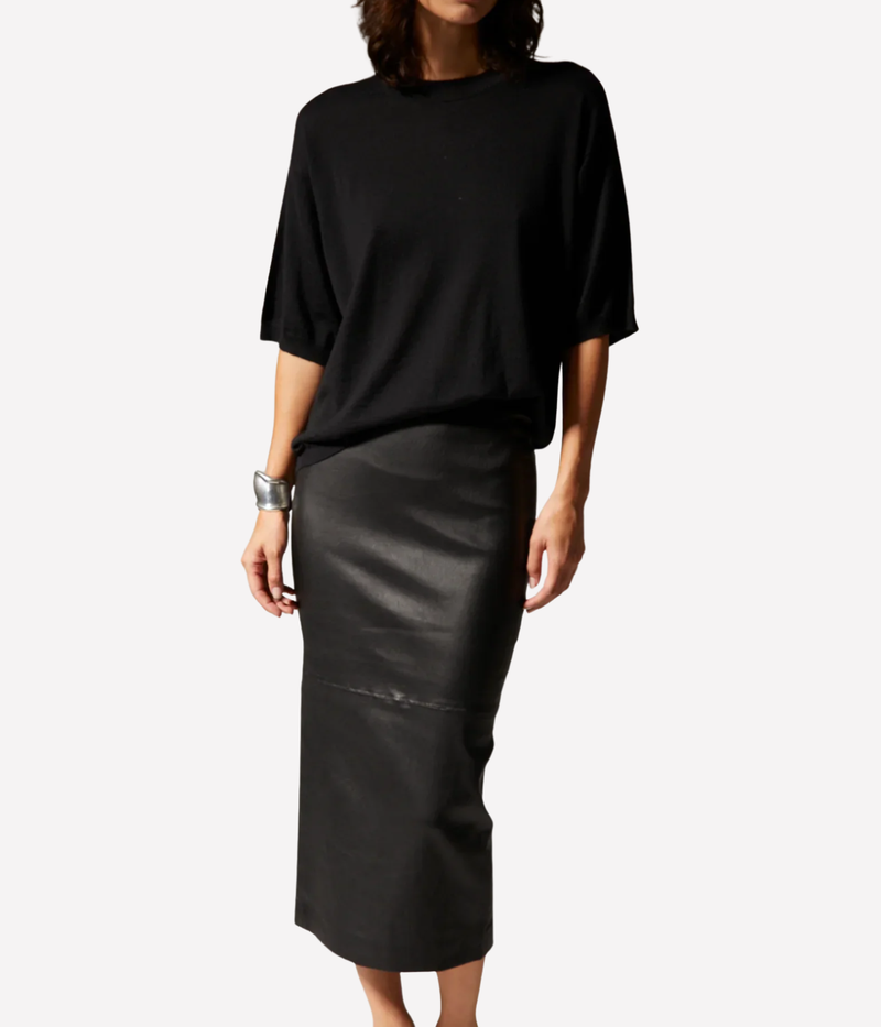 Tube Skirt In Black