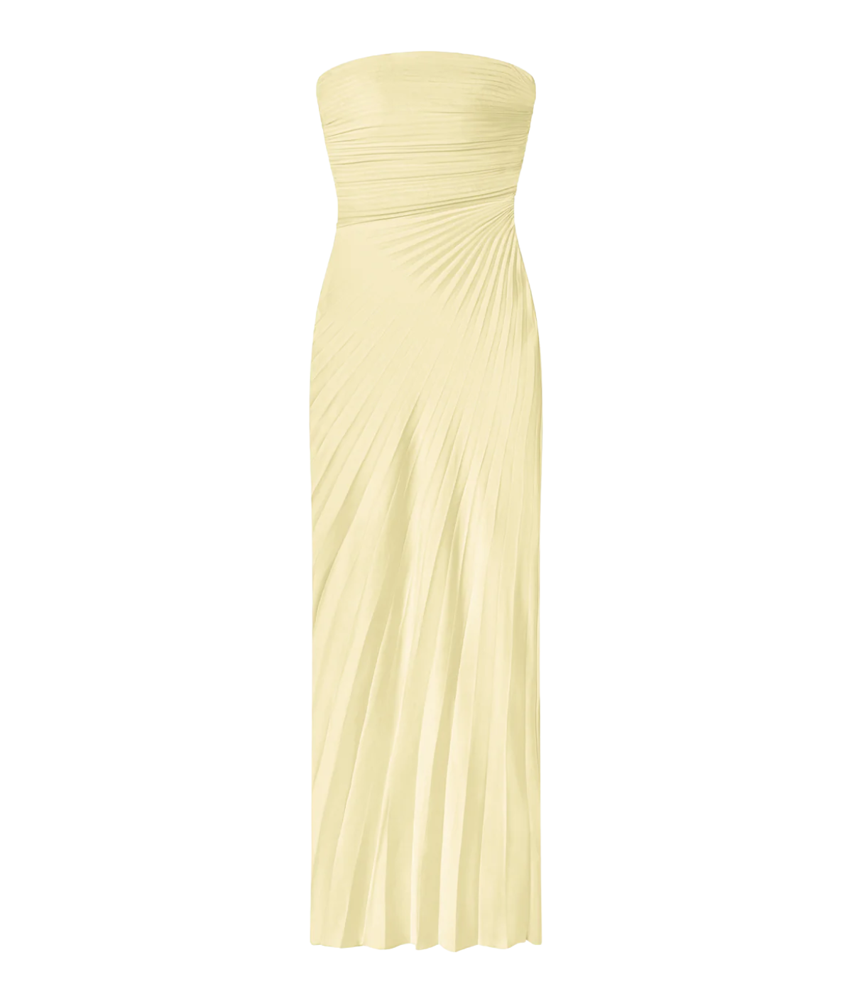 Bianca Dress in Light Canary