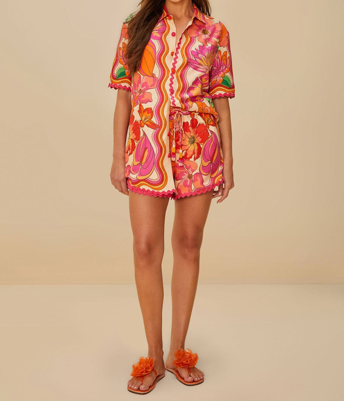 Spring Affair Shirt in Beige