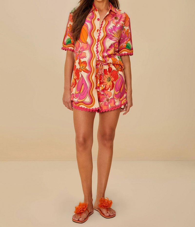 Spring Affair Shirt in BEIGE