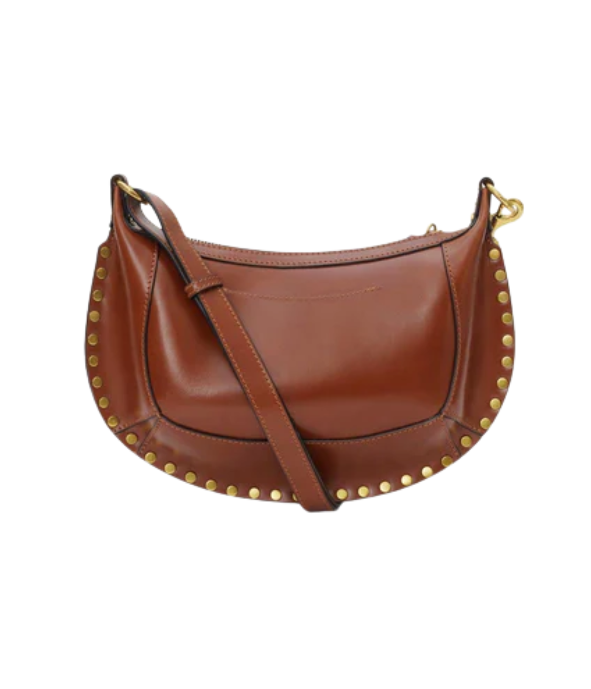 Oskan Moon Bag in Natural Cognac