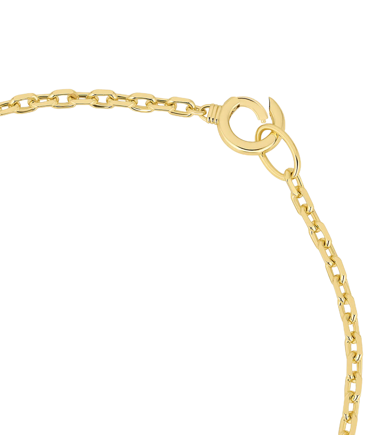 Asher Statement Necklace in 18K Gold