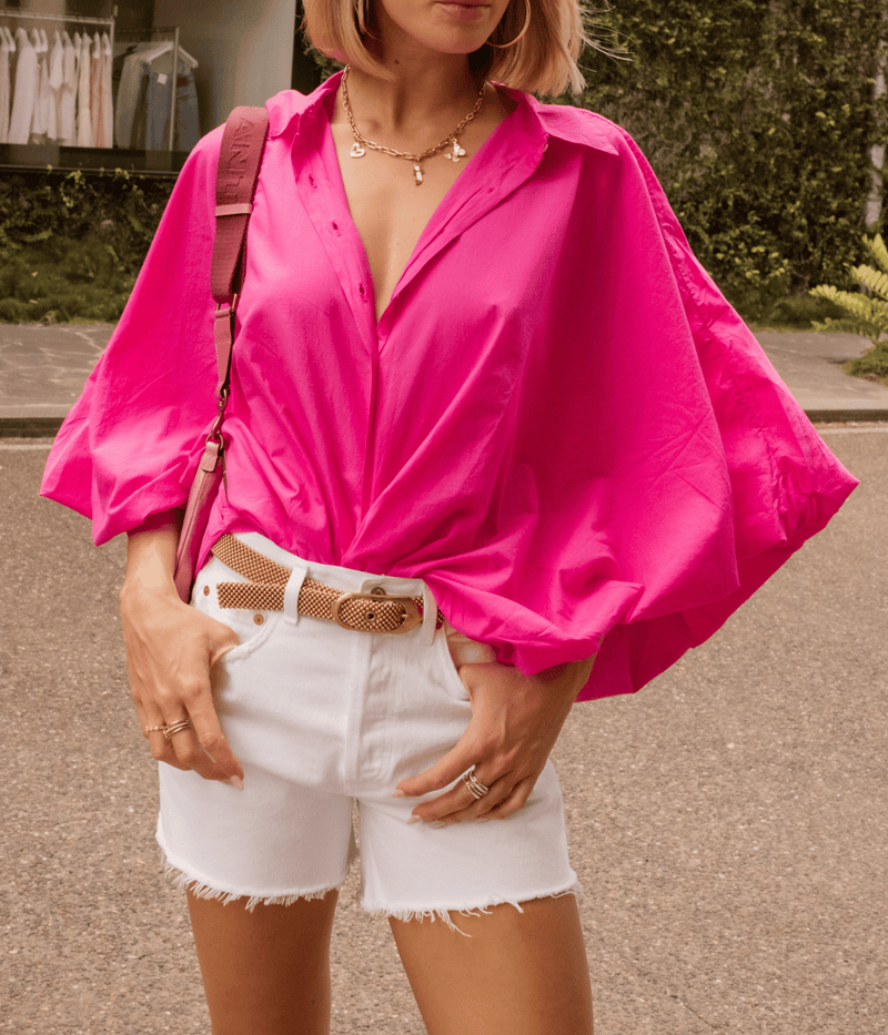 Satchi Shirt in Fuschia