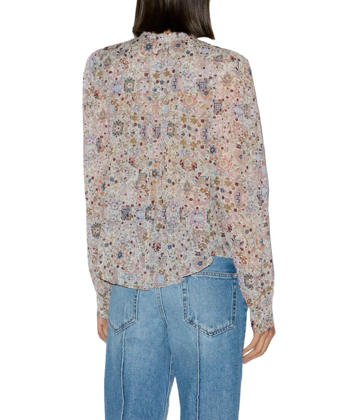 Noelie Blouse in Ecru