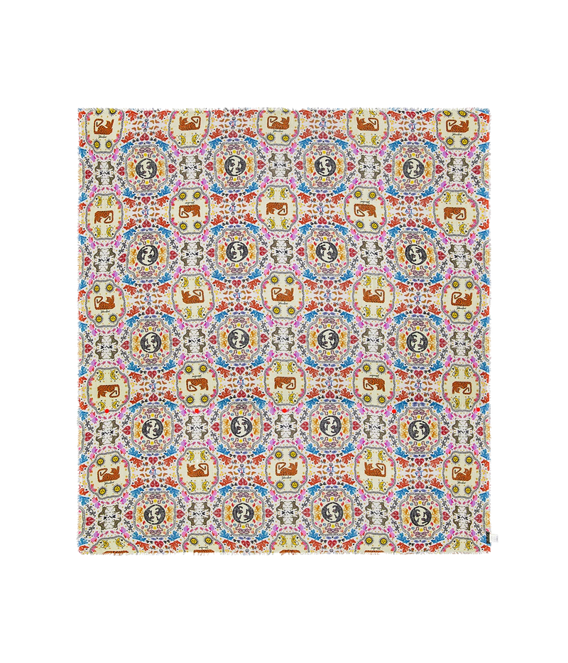 Poly Scarf in Multi