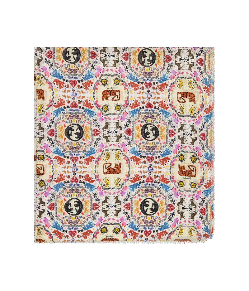 Poly Scarf in Multi