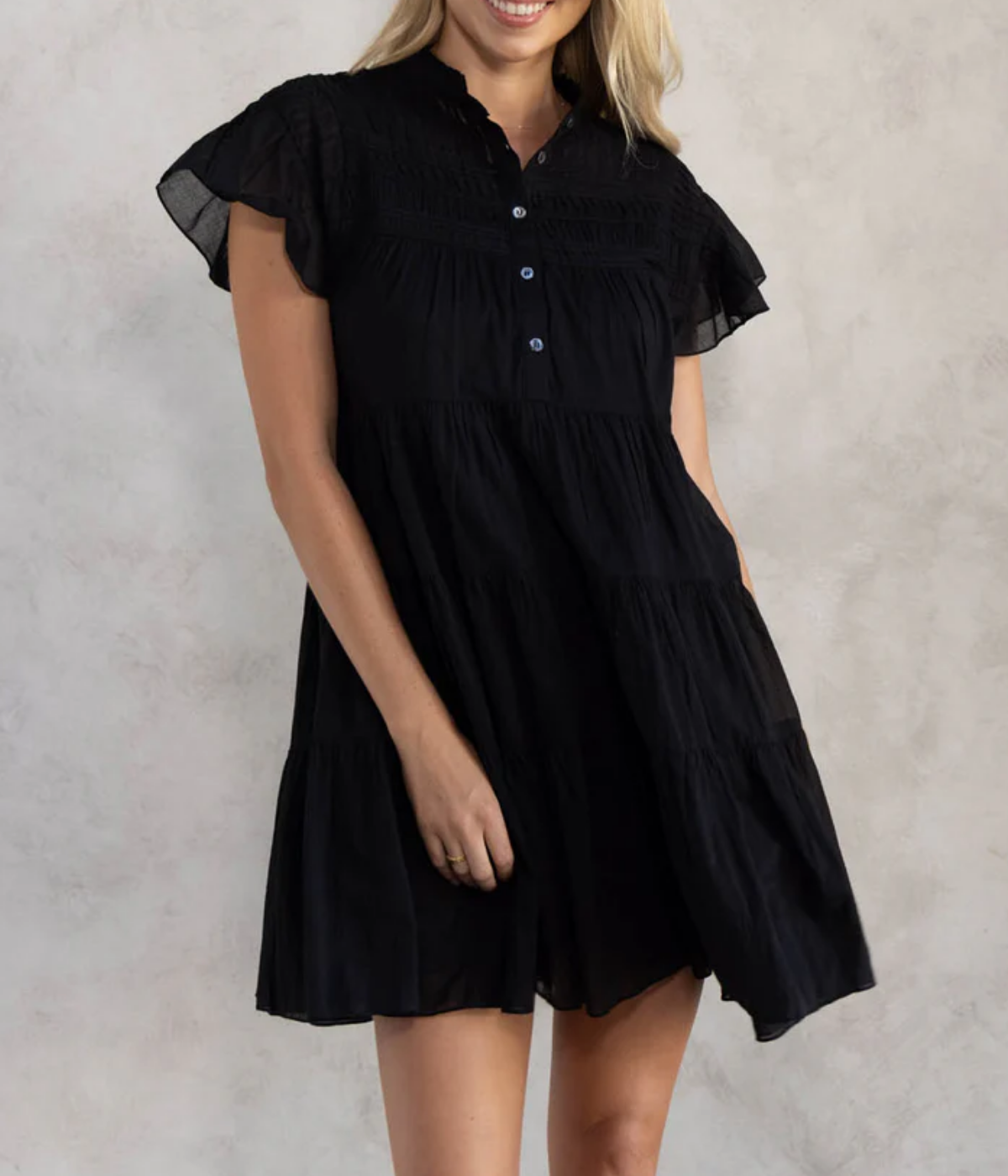 *FINAL SALE* Lanikaye Dress in Black