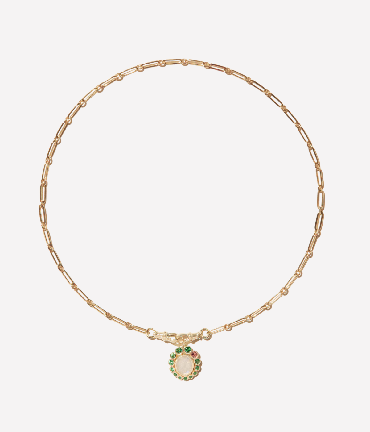 Jasmine Necklace in Tsavorite