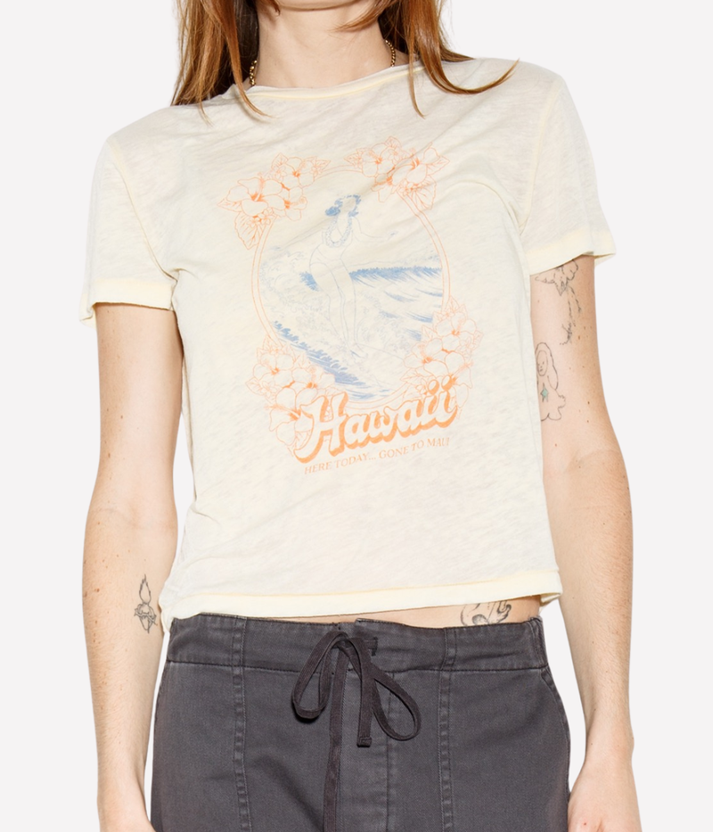 Classic Tee Hawaii In Shortbread