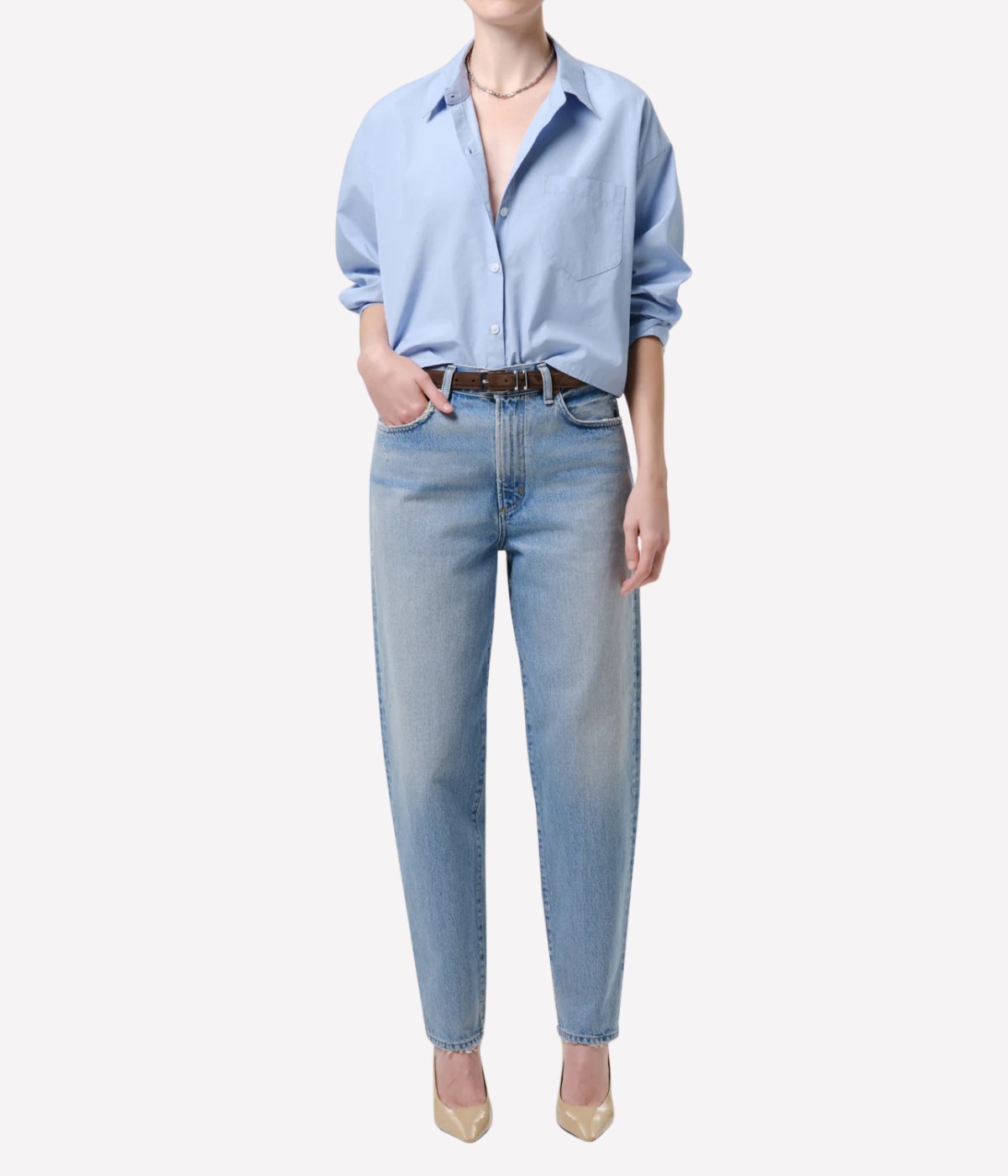 Petit Ami Shirt In French Blue