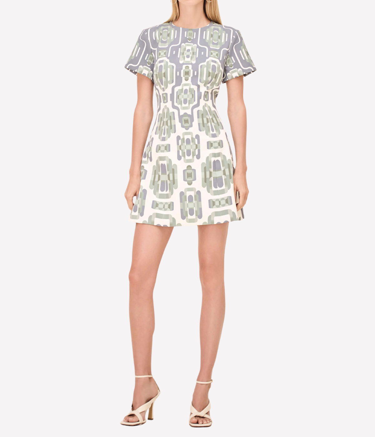 Silva Dress in Blue Sage