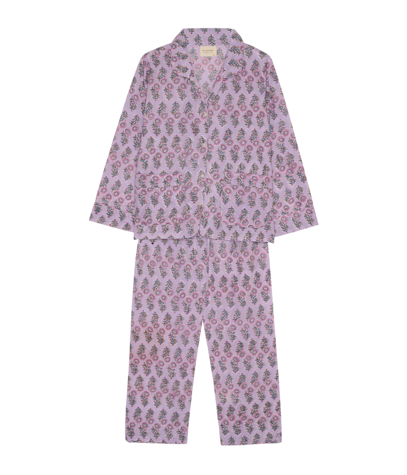 Nuit Pyjamas Set In Lilac