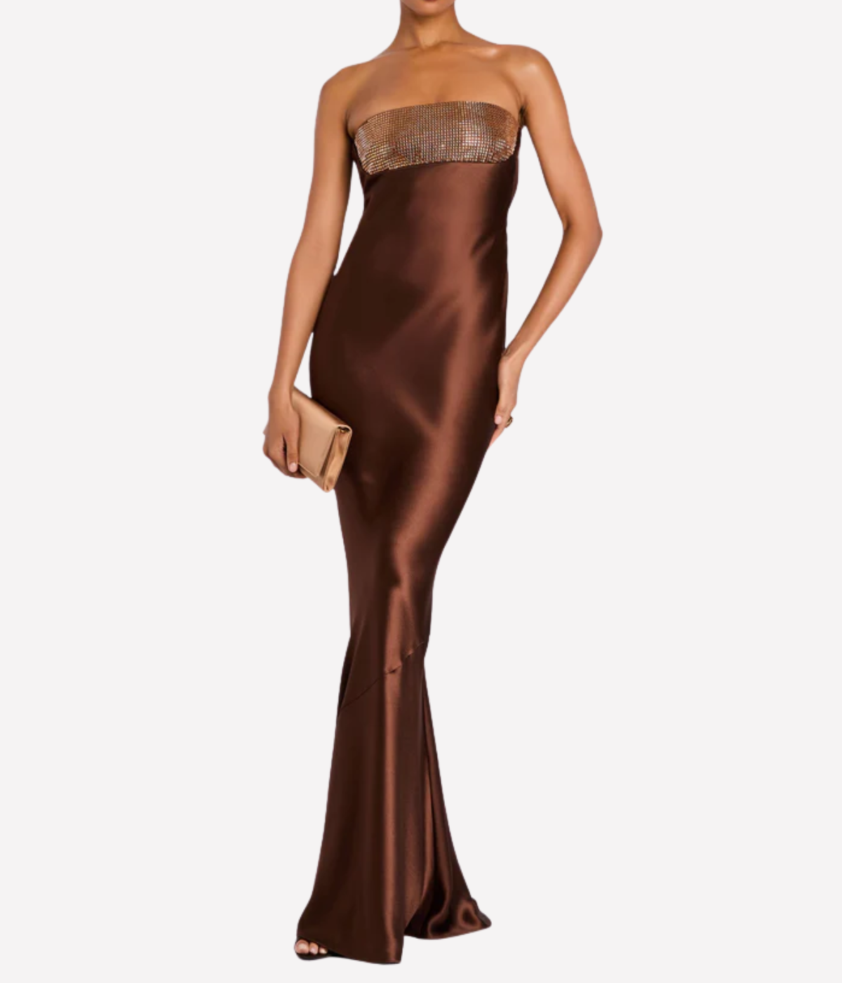 Graziella Dress in Espresso