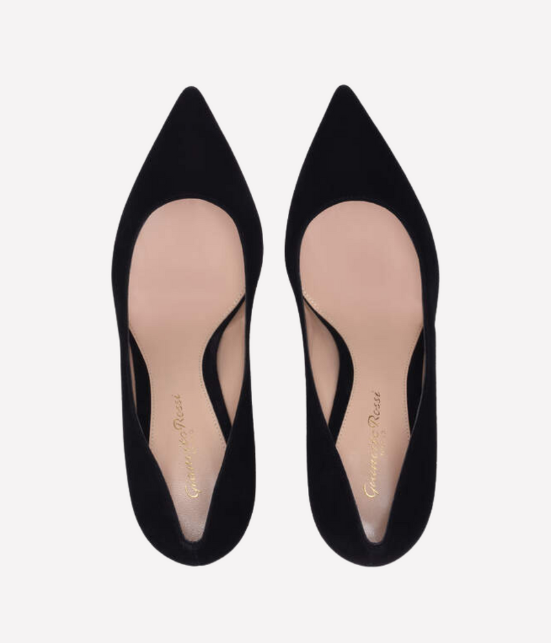 Gianvito 70 in Suede Black