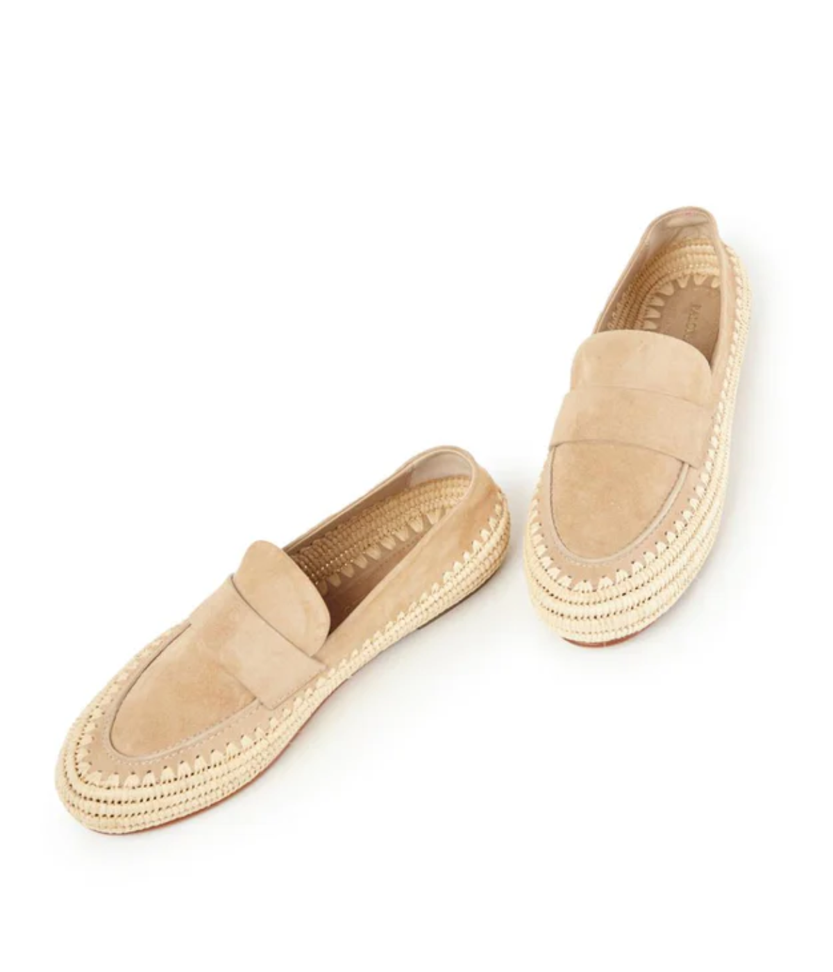 Billie Kid Suede Loafer in Nocciola