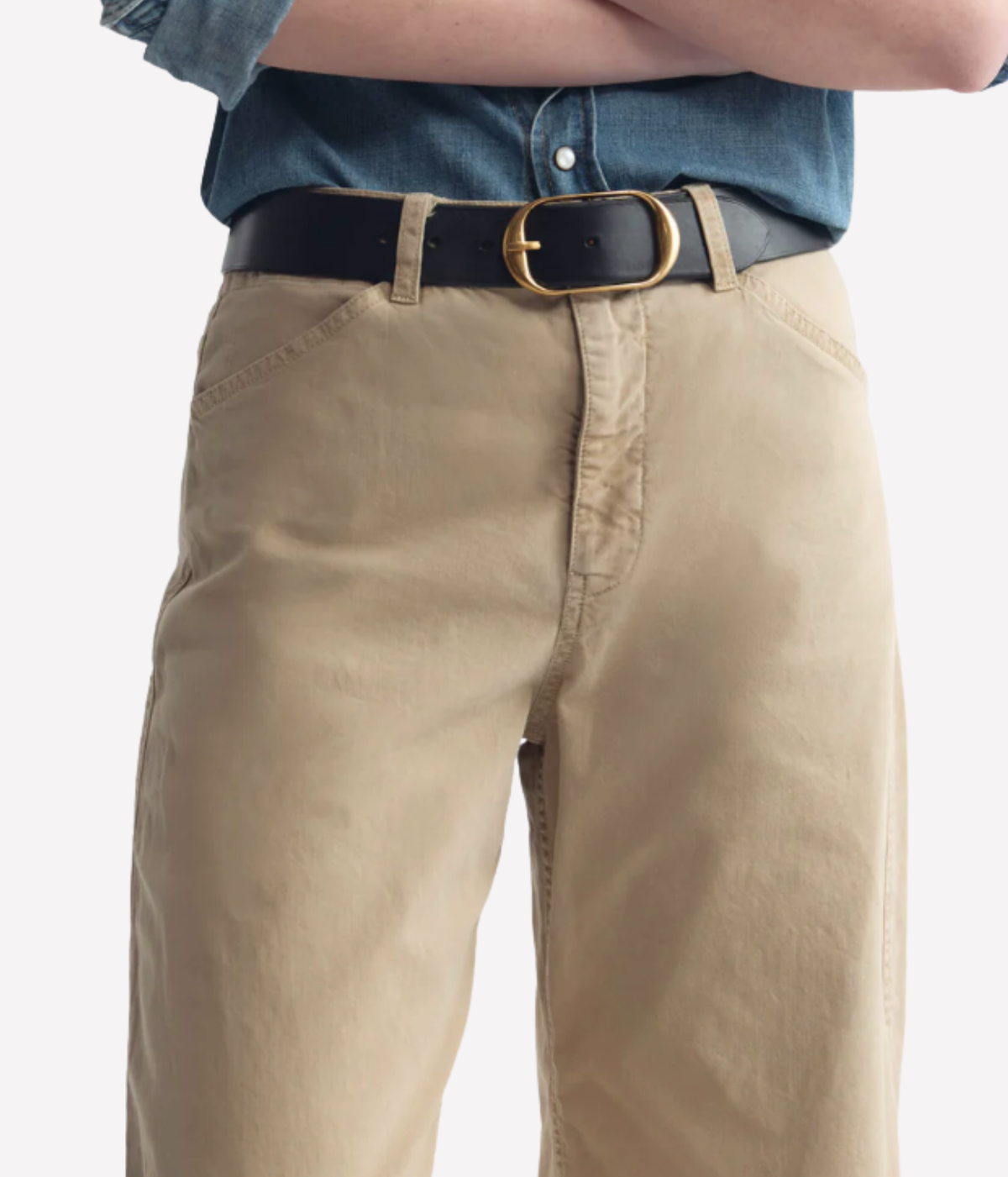 Tribeca Pant In Vintage Washed Solstice