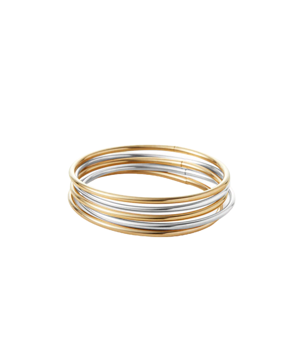 Dane Bangle Set IN GOLD SILVER