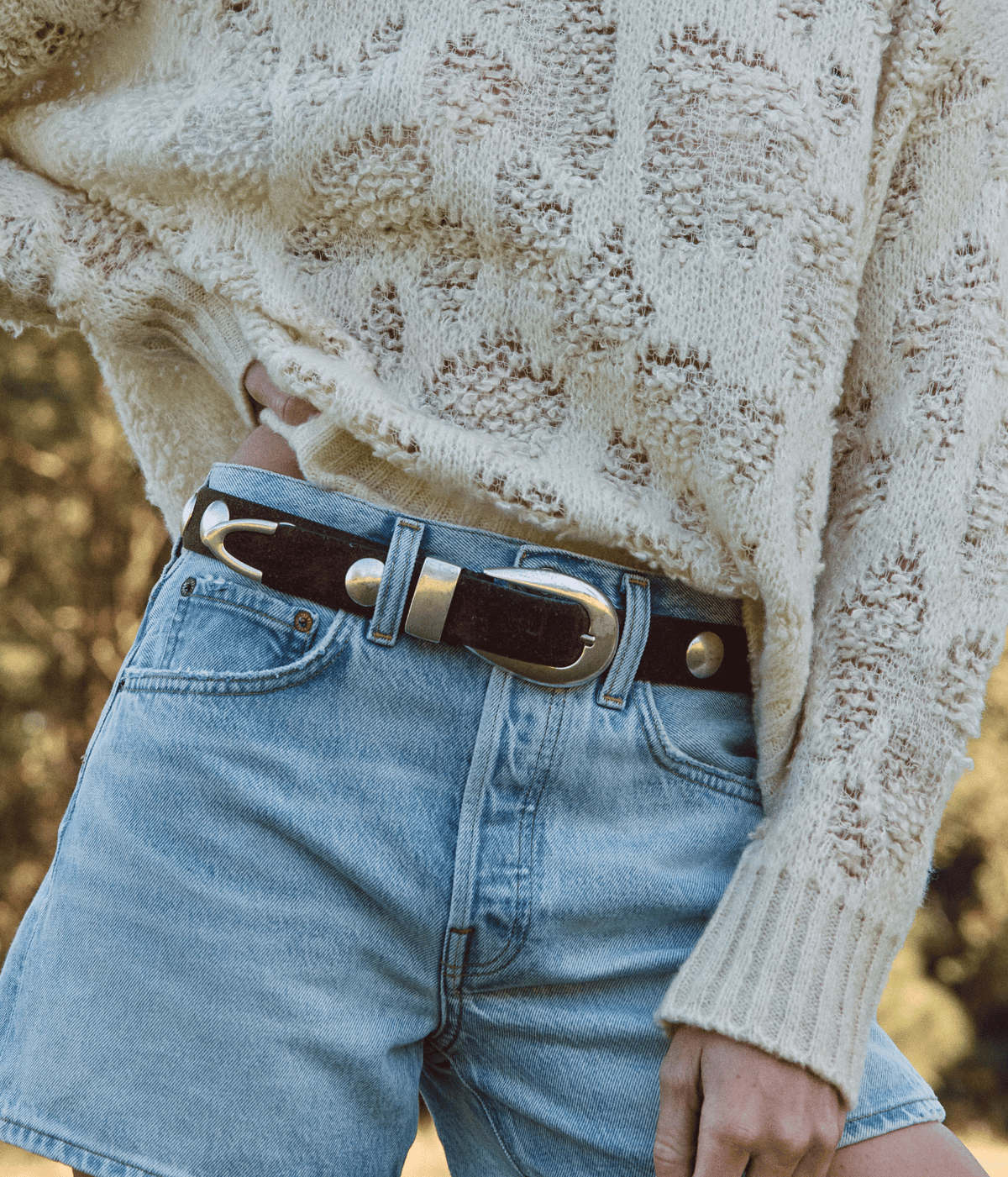 Jo Jo Belt In Taupe