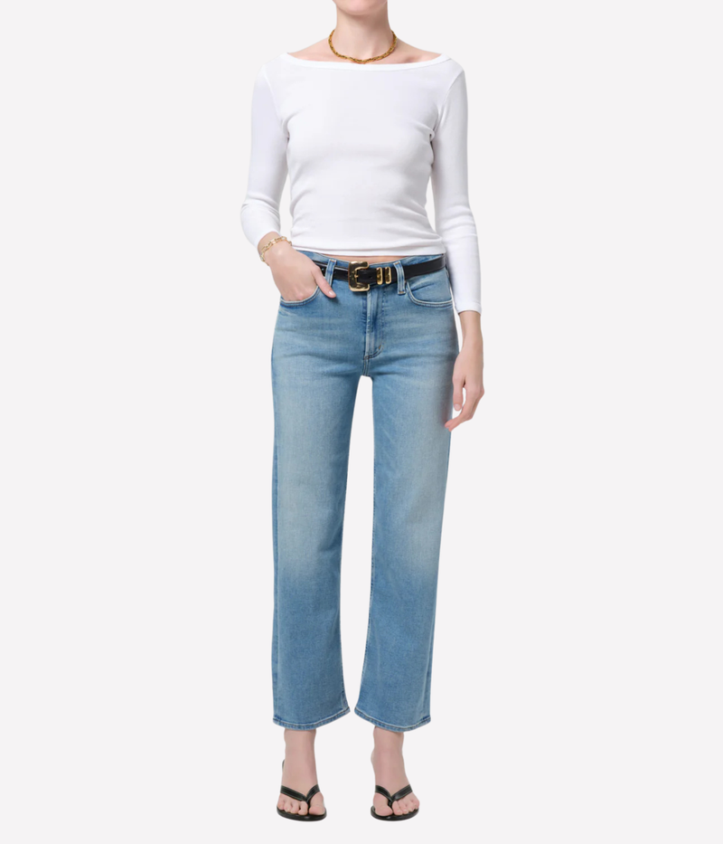 Palma Straight Jean in Luell