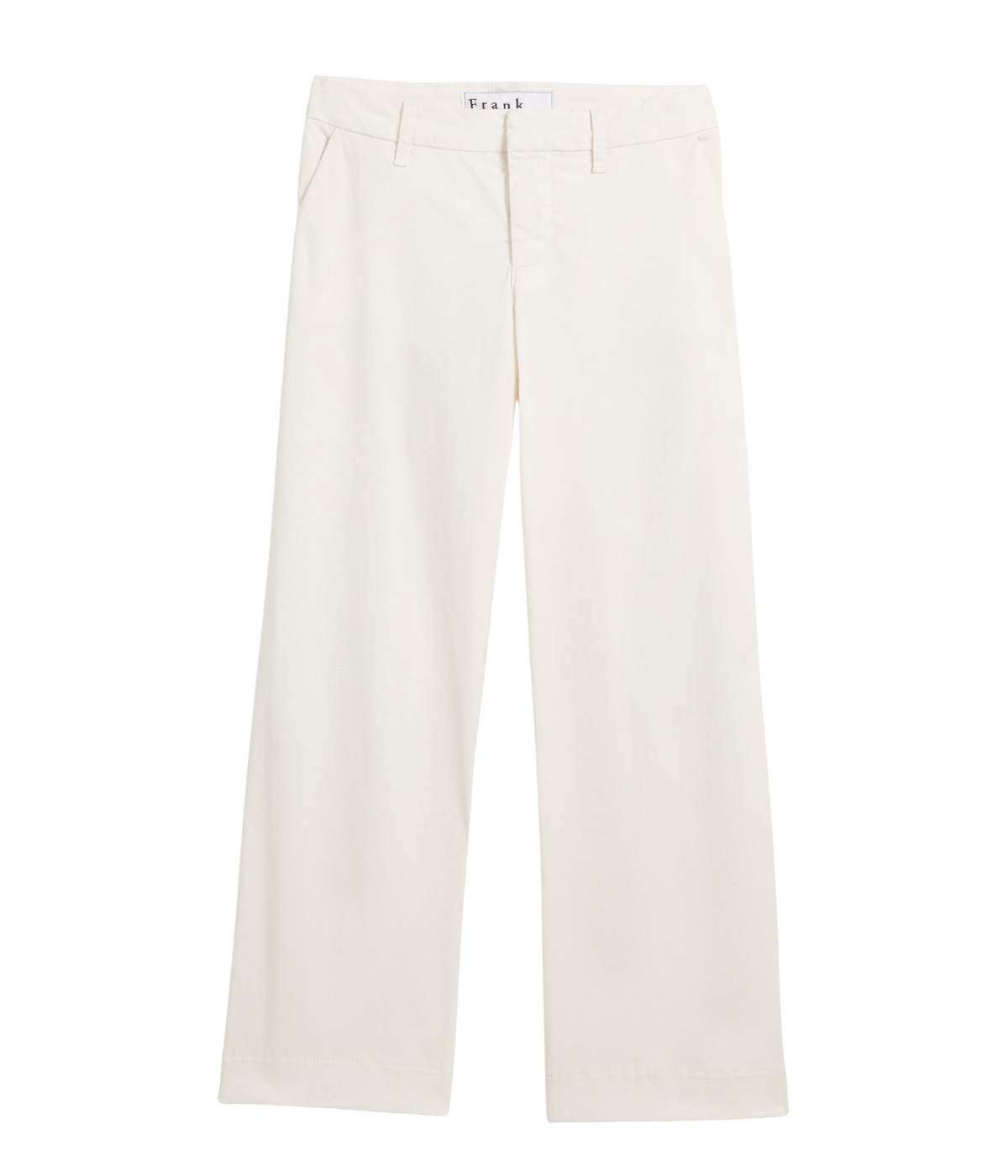 Westport Wide Leg Chino in Chalk