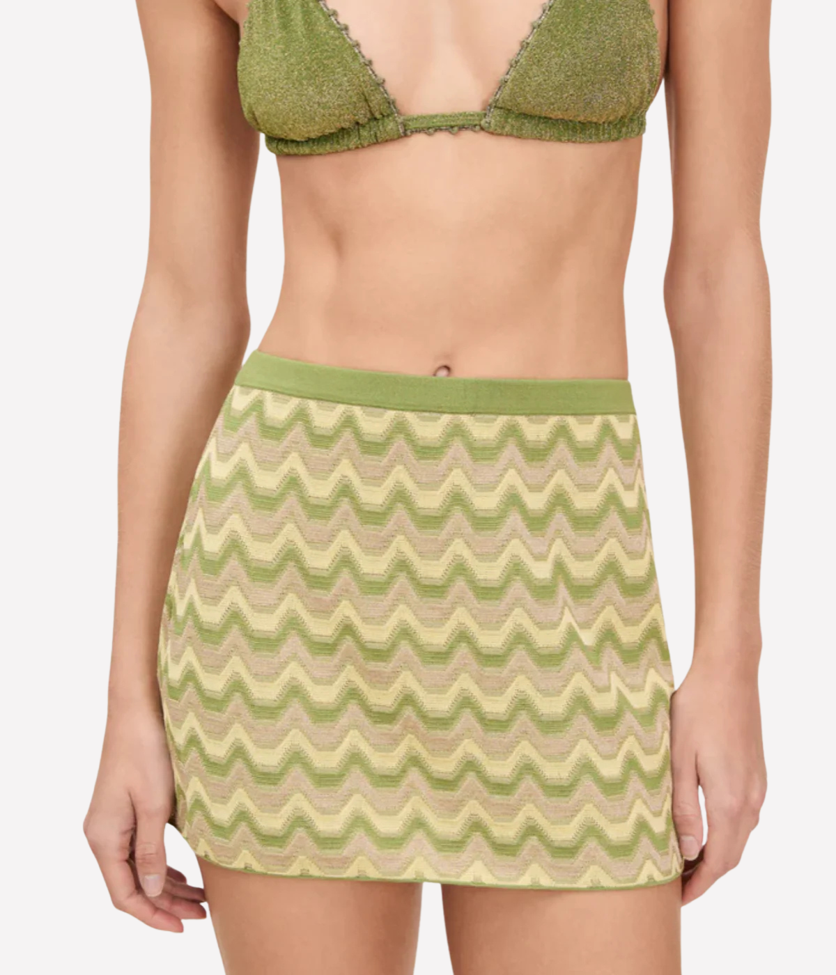 Lane Skirt in Pistachio