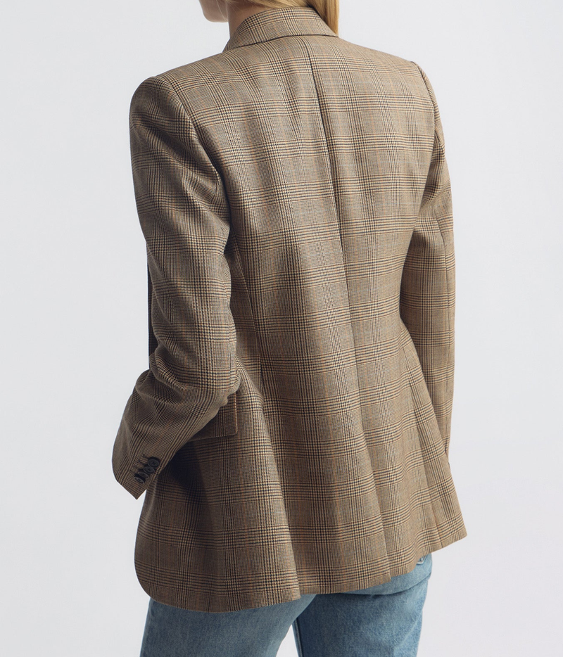 Diane Blazer In Glen Plaid