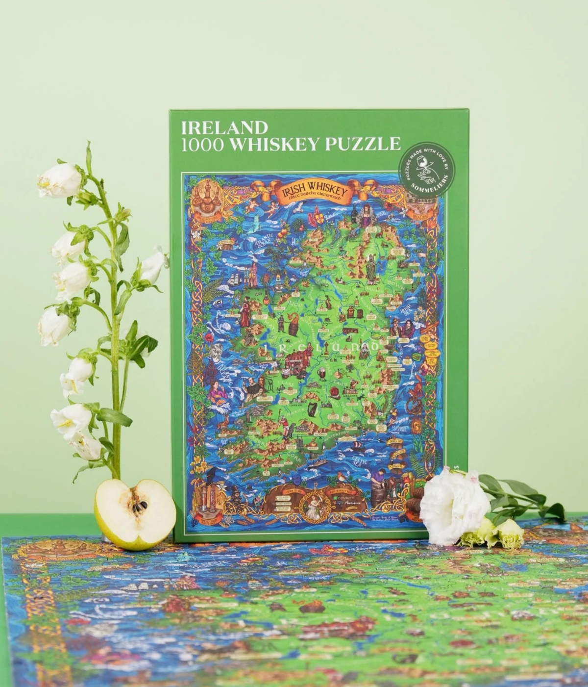 1000 Piece Puzzle in Irish Whisky