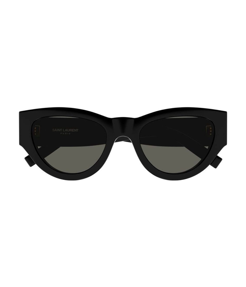 Round Large Sunglass in Black