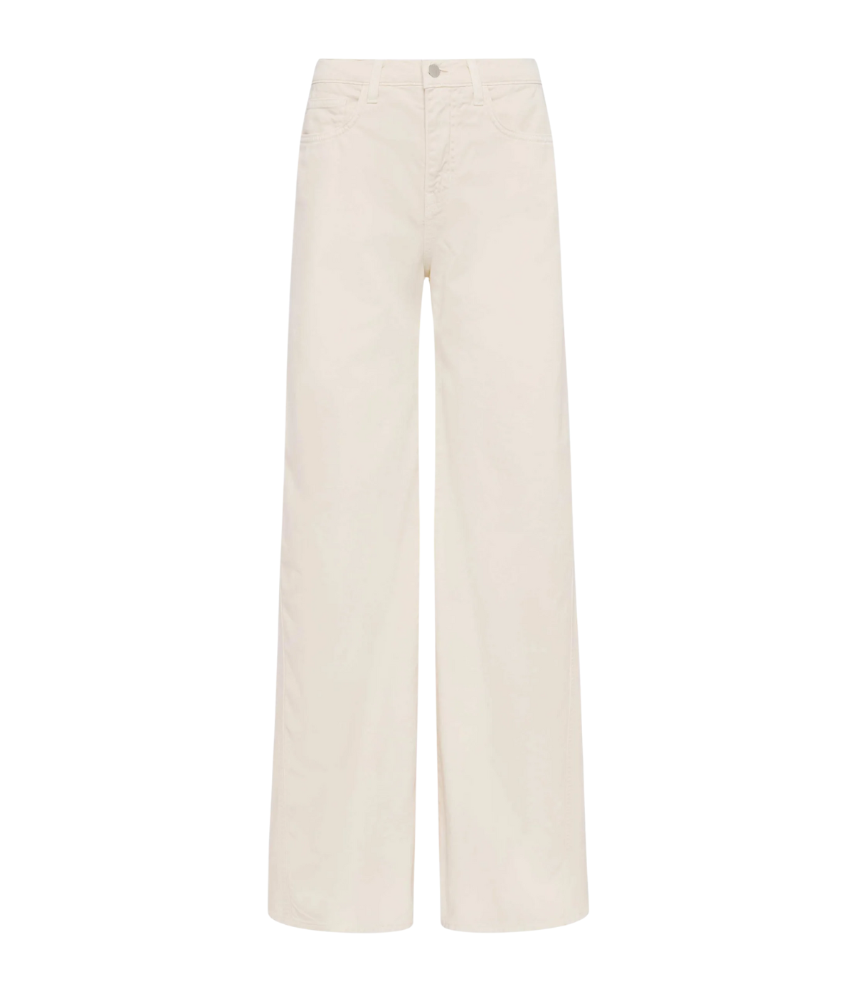 Alicent H/R Wide Leg Jean in Biscuit