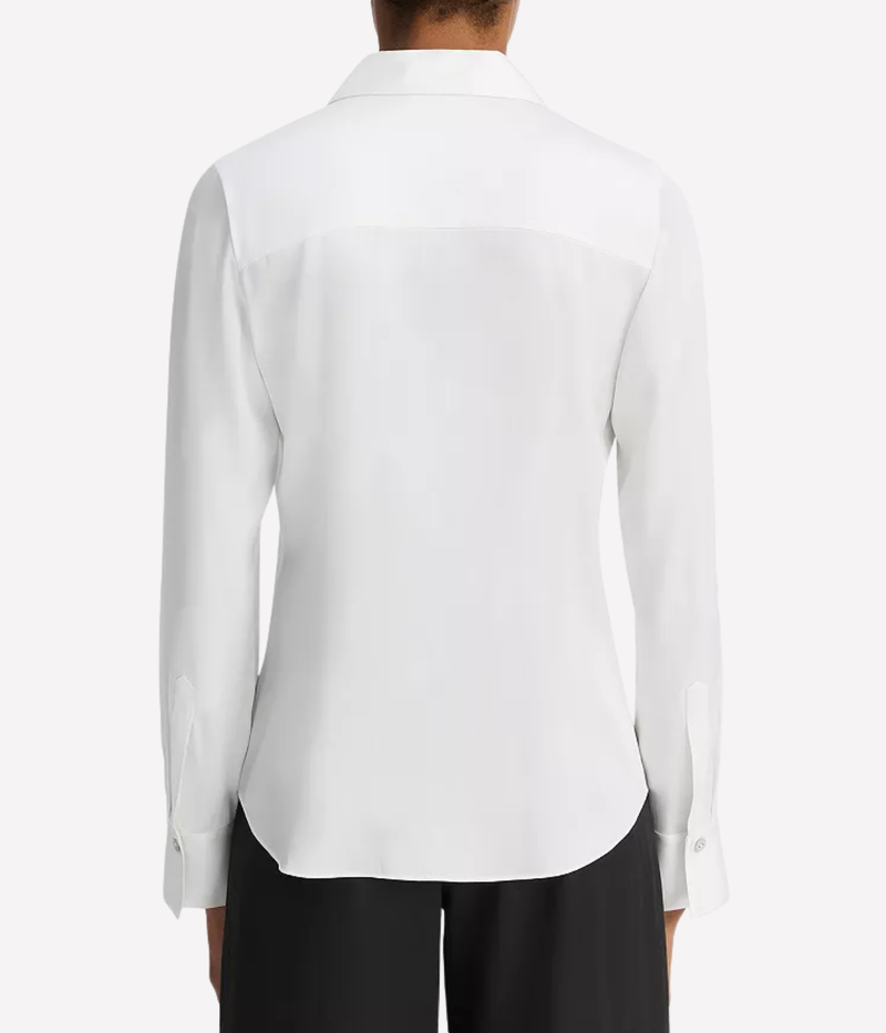 Slim Fit Classic Shirt in Off White