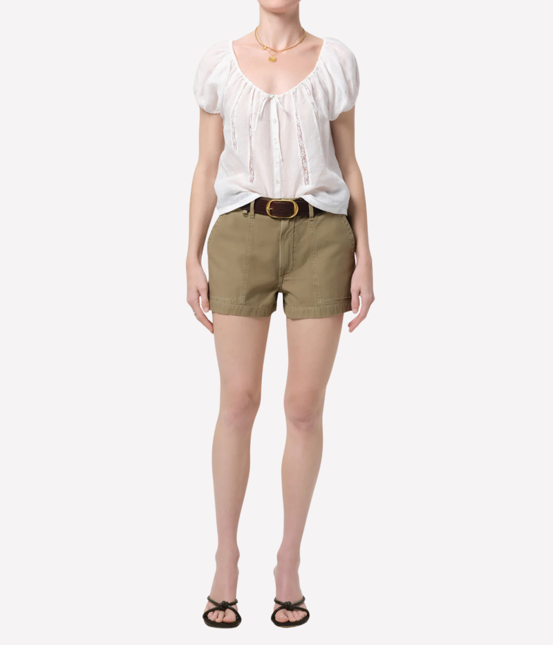 Marcella Utility Short In Bezal