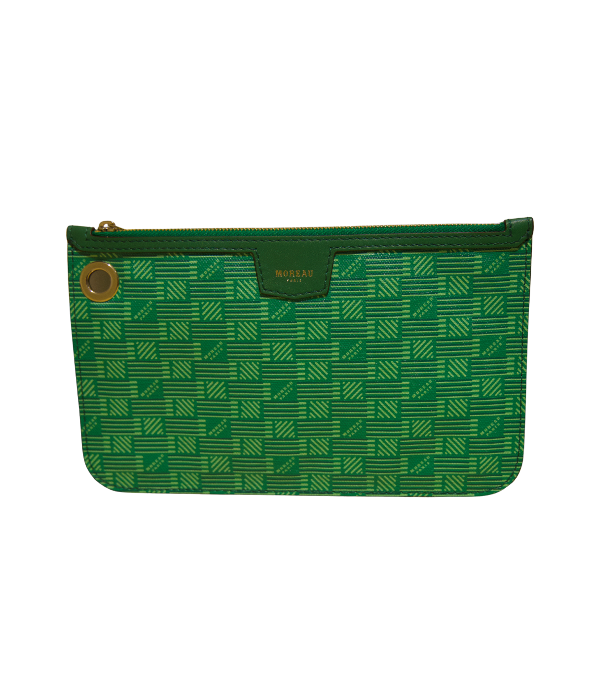 *FINAL SALE* St Marina Pouch in Green & Champagne