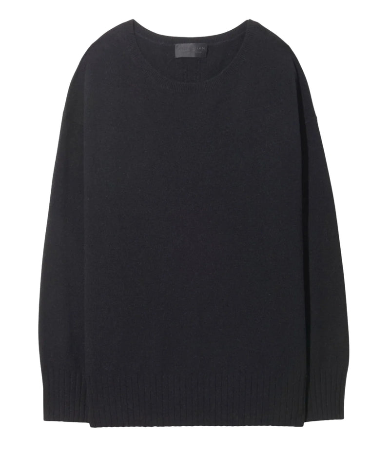 Boyfriend Sweater in Black