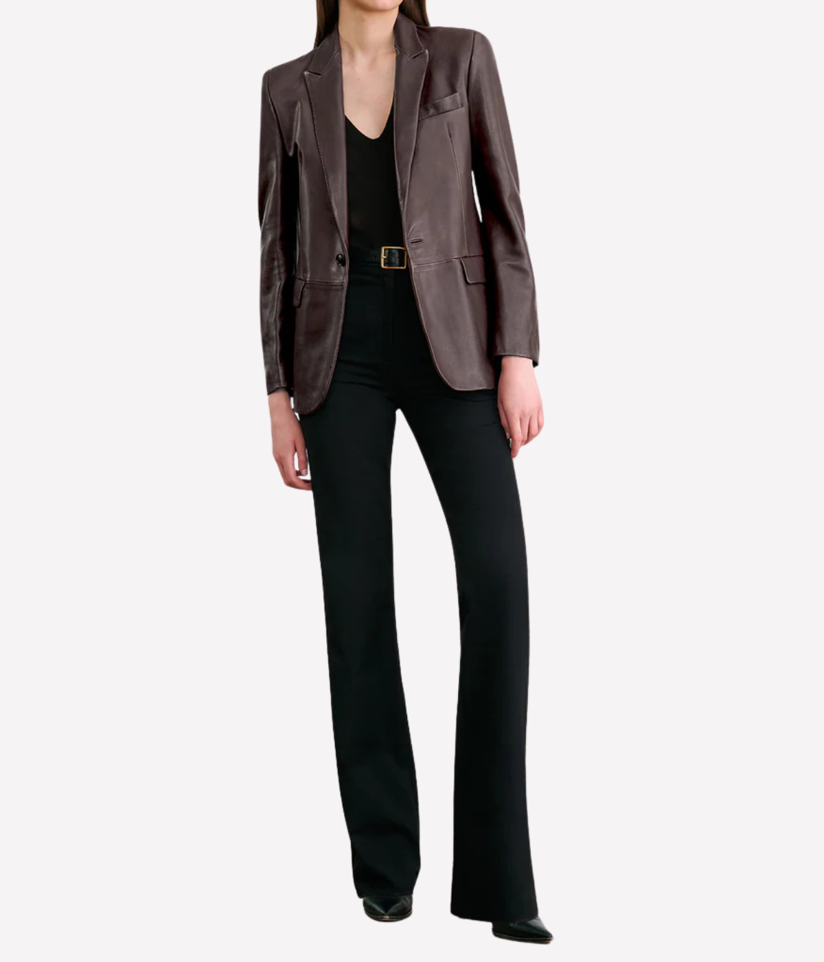 Belmonde Leather Tailored in Bordeaux