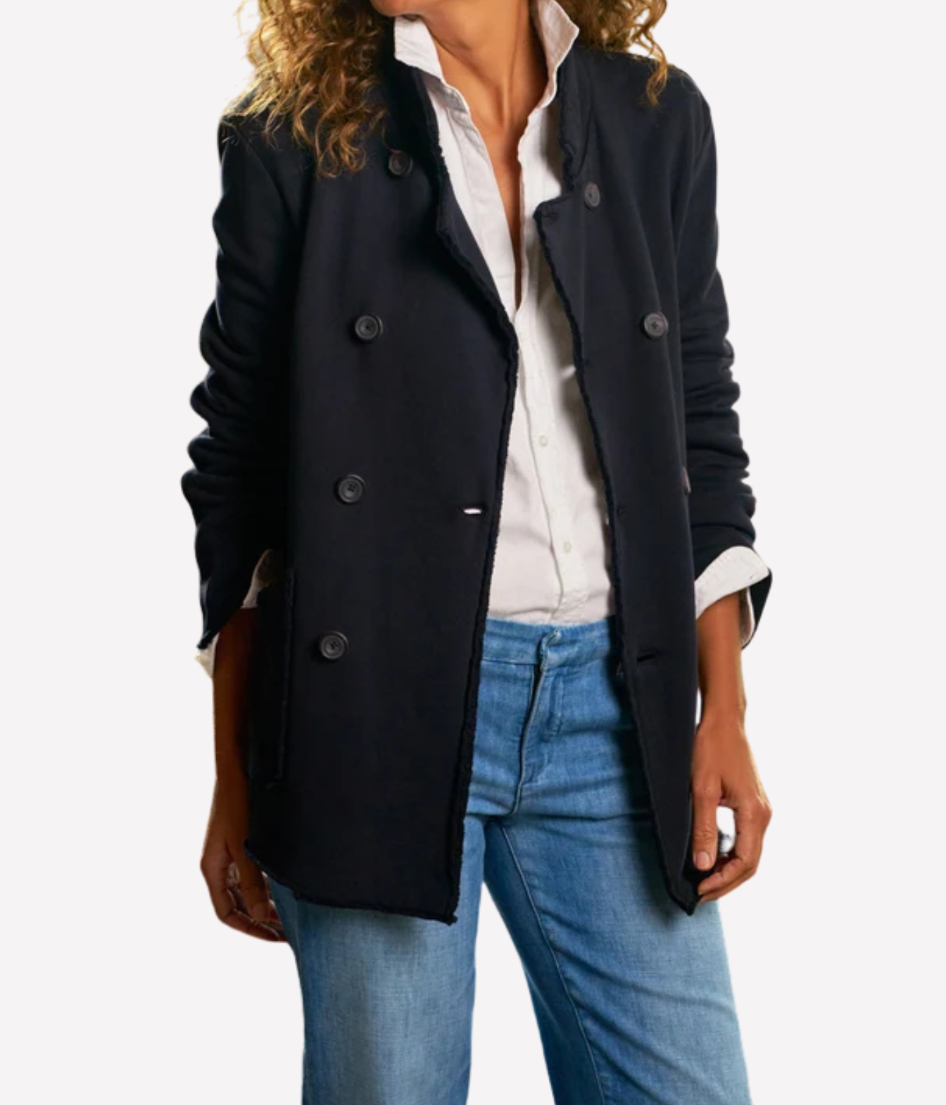 Sweatshirt Peacoat In British Royal Navy